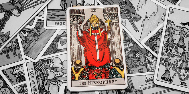 ARCANO MAYOR V – EL HIEROFANTE – TAROT